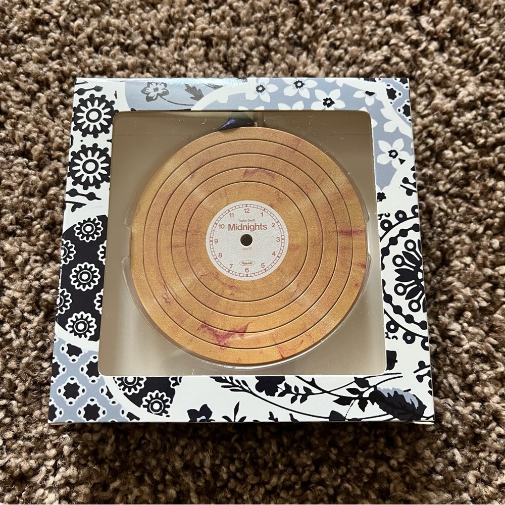 NEW Taylor Swift Midnights Vinyl Ornament